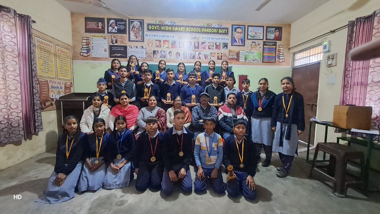 National Science Day celebrated at Government High School Pandori Beit